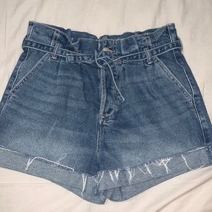 Hollister ultra high rise mom shorts